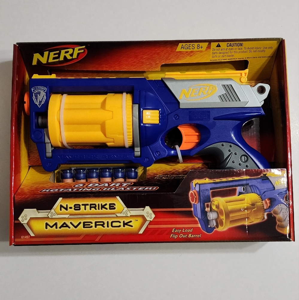 Like New Nerf N-Strike Maverick